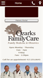 Mobile Screenshot of ozarksfc.com